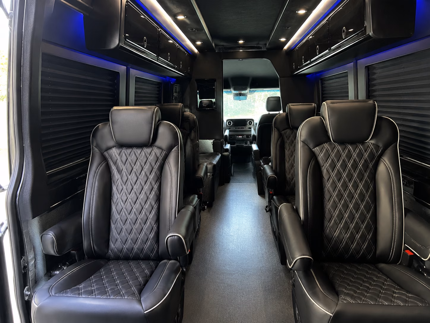 santa maria concert transportation onboard seating