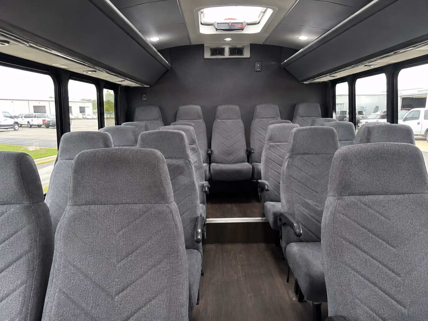 santa maria wedding transportation onboard seating